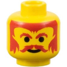 LEGO Minifigür Parçaları: Kafa: 3626PX122