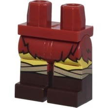 LEGO Minifigür Parçaları: Legs Decorated, Bacak, Ayak: 970C00PB1571