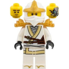 LEGO Ninjago: Legacy: Rise Of The Snakes: Zane Zx Orjinal Minifigür NJO1003