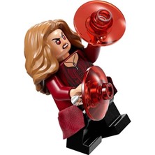 LEGO Marvel - The Scarlet Witch (Wanda Maximoff) Red Cloth Skirt Orijinal Minifigür