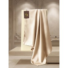 Samara Scarf Kristal Eşarp Parlak Saten Dokulu Tesettür Abiye Eşarp 95X95 cm