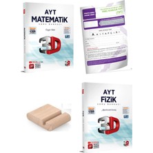 3D Yayınları Ayt Matematik Ayt Fizik Soru Bankası - Yks 2027 +Telefon Tutucu +Tyt Deneme