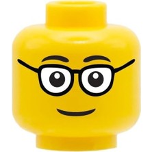 LEGO Minifigür Parçaları: Kafa: 3626PB0122B