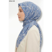 Dolce Cool Desenli Dimi Pamuk Eşarp 1016-118
