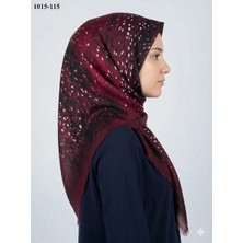 Dolce Cool Desenli Flamlı Pamuk Eşarp 1015-115