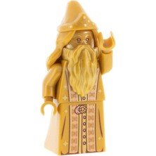 LEGO Harry Potter: Albus Dumbledore 20. Yıl Özel Altın Seri Orjinal Minifigür HP322