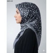 Dolce Cool Desenli Flamlı Pamuk Eşarp 1015-123