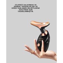 Tech Butiq Göz Altı Serinletici Yüz Masaj Cihazı – Serum Emilimini Artırır