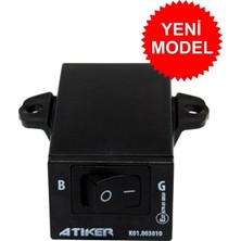 OEM Atiker Tek Nokta Enjeksiyonlu Anahtar - Düğme 01.003010 (Yeni)