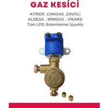OEM Lpg Gaz Kesici Valfi Cangas Zavoli Atiker Akl Aldesa Mimgas Uyumlu