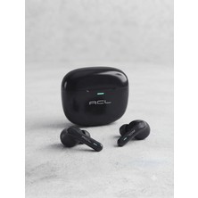 Acl Aura Akse Tws Kulak Içi Bluetooth Kulaklık - Siyah Şarj Kutulu
