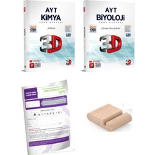 3D Yayınları Ayt Kimya Ayt Biyoloji Soru Bankası - Yks 2027 +Telefon Tutucu +Tyt Deneme