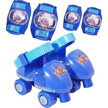 TeknoKapsül 6423 Sun-Wds-Rsp-Paten Set Quad Paw Patrol Diz Dir Sıze 25 31 Paw