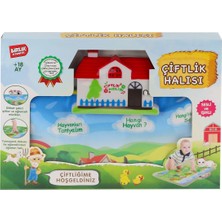 TeknoKapsül YY-571 A622374TR-U Sesli ve Işıklı Eğitici Çiftlik Halısı -Birliktoys