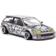TeknoKapsül 1/64 Model Araç Kaidohouse Civic (Ef) Kaido Manga V1
