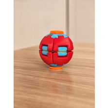 Tayz Shop Spin Ball-Popspin Basınca Dönen Eğlenceli Top Oyuncağı - Dönen Top Motor Becerisi Geliştirici Hareketli Top-Spın Ball-Stres Topu