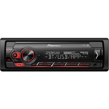 TeknoKapsül Pioneer MVH-S320BT Usb-Fm-Aux-Mp3 Bluetooth’lu Mekaniksiz Oto Teyp 4X50 Watt