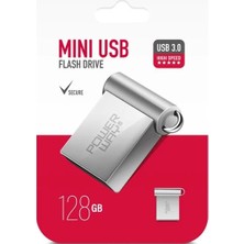 TeknoKapsül Powerway Mini 128GB Metal Mini USB 3.0 Flash Bellek Yüksek Hızlı