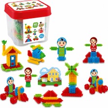 TeknoKapsül 03316 Kaktüs Blokları 80 Parça