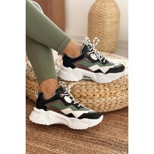 Dark Seer Kadın Siyah Beyaz Sneaker Spor Ayakkabı 2026 - DS.PMD239K2110