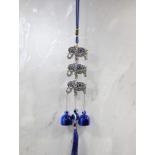 Just Cheap Store Metal Nazar Boncuğu Çan ALK3503