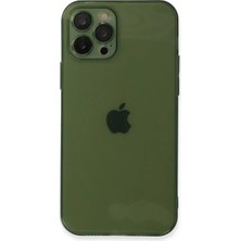 TeknoKapsül Apple iPhone 12 Pro Max Kılıf Fly Lens Silikon - Yeşil