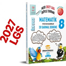 Bi Bigelio Sinan Kuzucu 8. Sınıf LGS  İlk Doz Matematik Sarmal Deneme Sinan