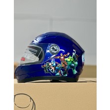 Empressco Çocuk Kaskı | 7-12 Yaş | Süper Hafif Tasarım | Scooter Motosiklet | Tam Yüz Korumalı | Yumuşak Ped