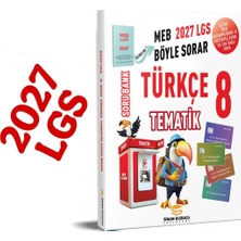 Bi Bigelio Sinan Kuzucu 2027 LGS 8. sınıf Türkçe Tematik Soru Bankası Sinan