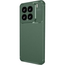 TeknoKapsül Xiaomi Mi 15 Kılıf Auto Focus Karbon Kapak - Koyu Yeşil