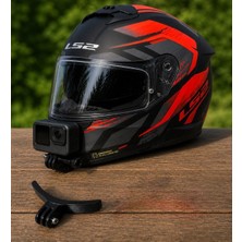 Empressco Motosiklet Kask Çene Aparatı Aksiyon Kamera Montaj Aparatı Gopro / INSTA360