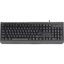 Frisby FK-204AU  Kablolu Multimedia Klavye (Arapça)