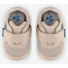 Hopfrög Kids Smart Walker First Prime Havalı Bej Barefoot Ilk Adım Bebek Ayakkabı