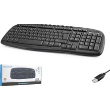Nodar Hadron HDX2609 Kablolu Multimedia Klavye Q Siyah