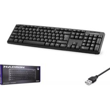 Nodar Hadron HDX2601 Kablolu Standart Klavye F Siyah