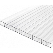 Balka Outdoor 1 Adet Polikarbon Şeffaf Çatı Kapatma,kalınlık;4mm UZUNLUK;200CM GENIŞLIK;105CM