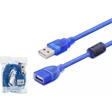 Nodar Hadron HDX7536 5m USB To USB F Kablo Mavi Transparent