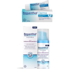 Renas Store Bepanthol Gece Bakım Kremi 50 ml + 5 Adet Onarıcı Bakım Merhemi 3,5 gr