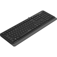 A4Tech A4 Tech FK10 Q USB Quitkey Sessiz Gri Tr Fn-Multimedya Klavye