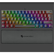 Heatz Gameagle GE2020 Helıos Rgb Kablolu Tr Layout Mekanik Siyah Oyuncu Klavyesi