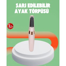 TeknoKapsül Elektrikli Ayak Törpüsü USB Şarjlı Nasır ve Kallus Giderici