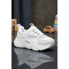 Dark Seer Çocuk Beyaz Sneaker Spor Ayakkabı 2026 - Kids DS 1838