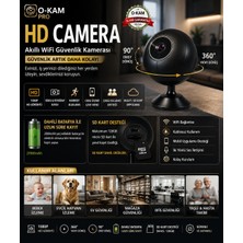 O-Kam Pro OK-104 1080P Wifi Akıllı Güvenlik Kamerası