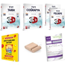 3D Yayınları Tyt Coğrafya Tarih Din Felsefe Soru Bankası -Yks 2027 +Plan Defteri+Telefon Tutucu+Tyt Deneme