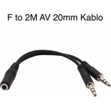 Av Cable F To 2m 20CM Çeviri (Vakumsuz) C-576