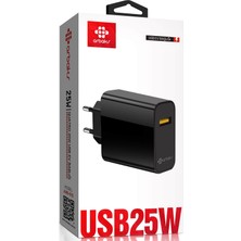 4.1A 25W Quatro Qc3 Hızlı Şarj Cihazı Başlığı Arbaks ARB-015