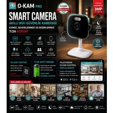 O-Kam Pro 3031 Akıllı Wifi Güvenlik Kamerası – 3mp