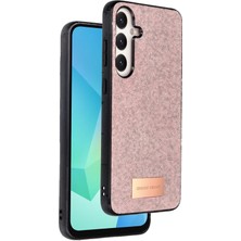 TeknoKapsül Samsung Galaxy A56 Bright Simli Kapak - Pembe