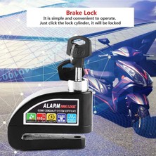 Motosiklet Alarmlı Disk Kilidi R8201