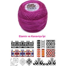 TeOra Store Kaplan Etamin ve Kanaviçe Ipi 8 No Kod/renk: 113 - Royaleks